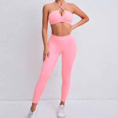Beauty Back Bra Hip-lifting Nude Feel Pants Set