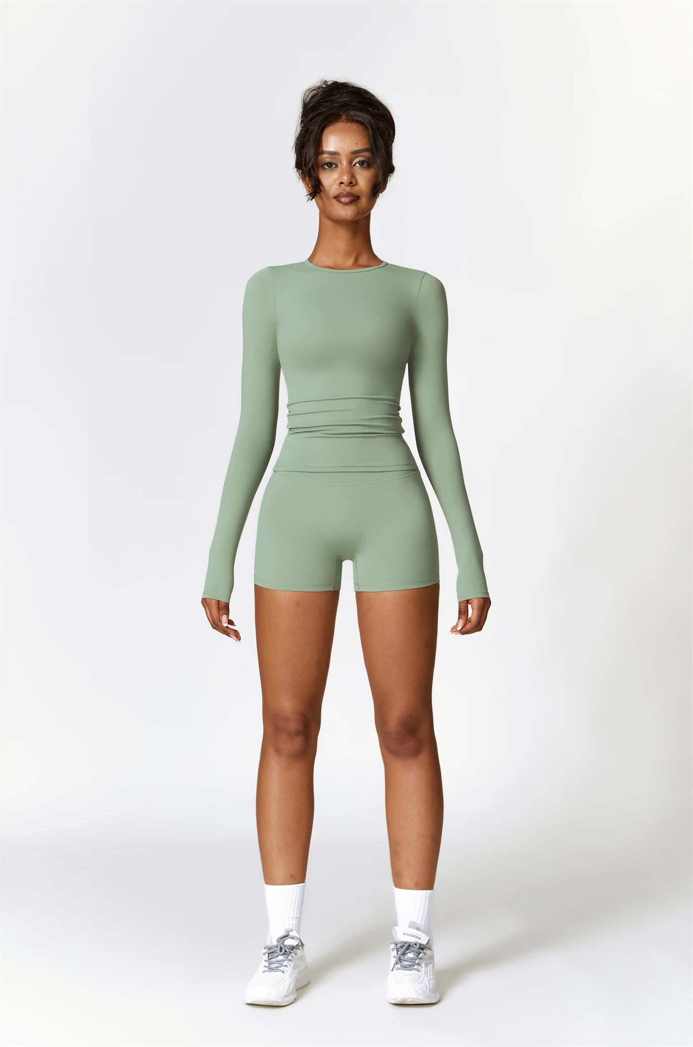 High Waist Seamless Gym Set