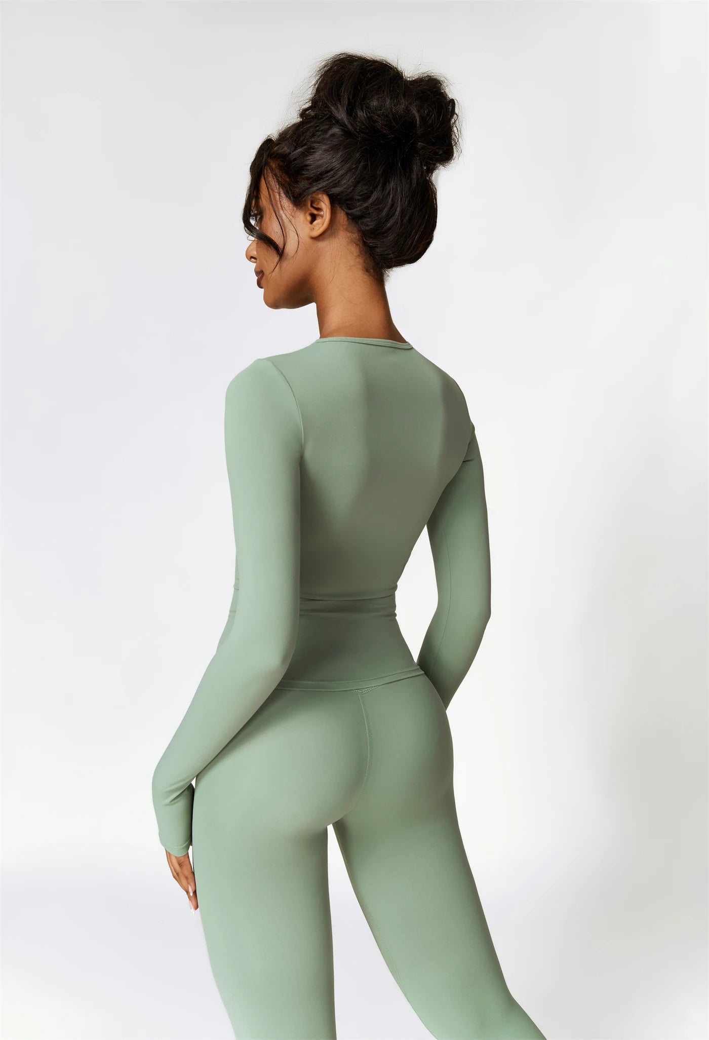 High Waist Seamless Gym Set