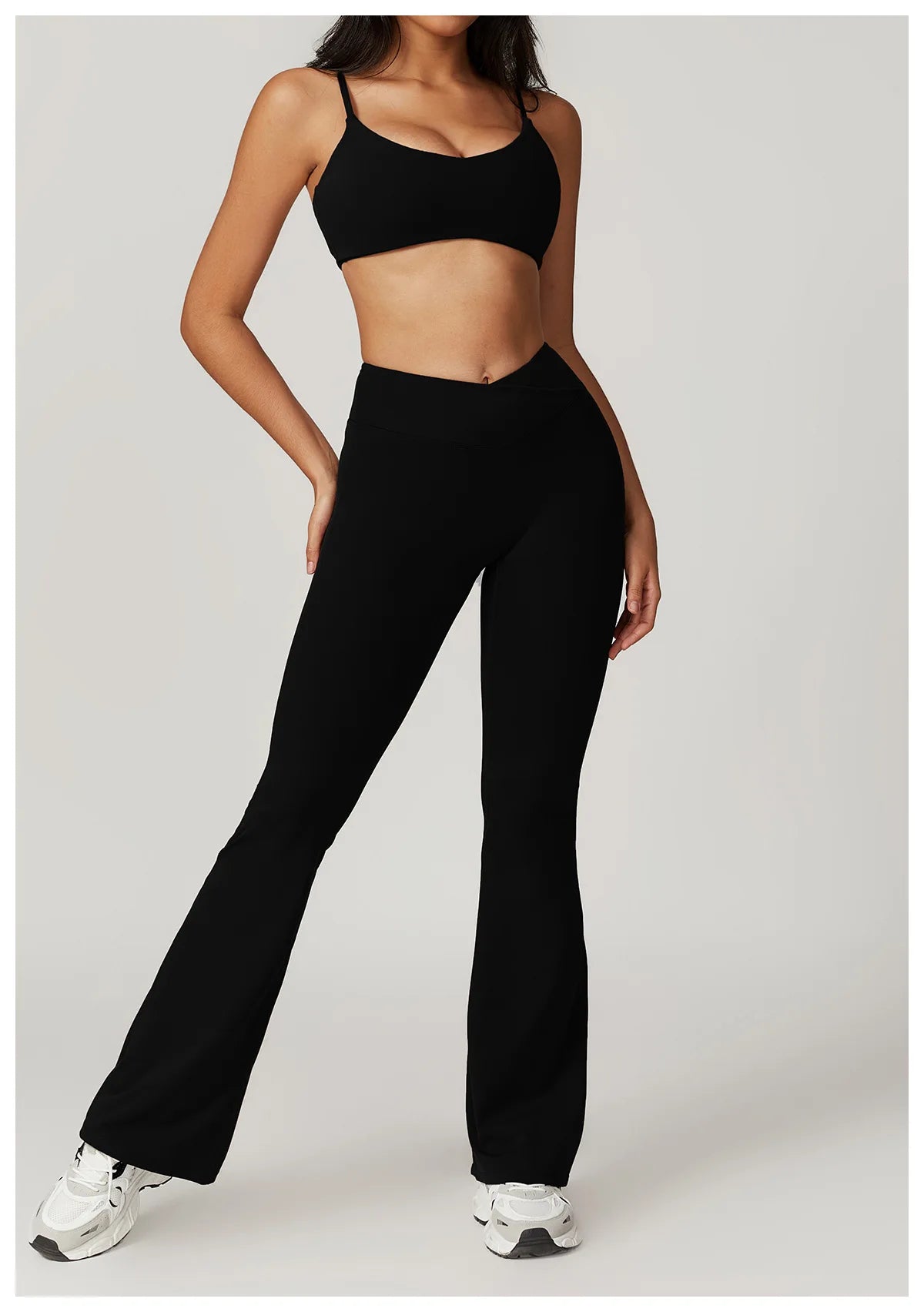 Bell-Bottomed Yoga & Fitness Leggings