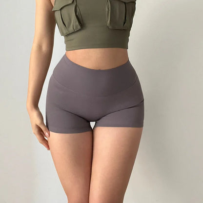 Hip Lifting Fitness Yoga Shorts Three-quarter Pants