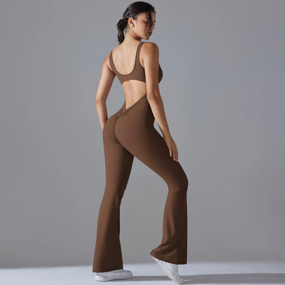 Backless Shapewear Romper Set