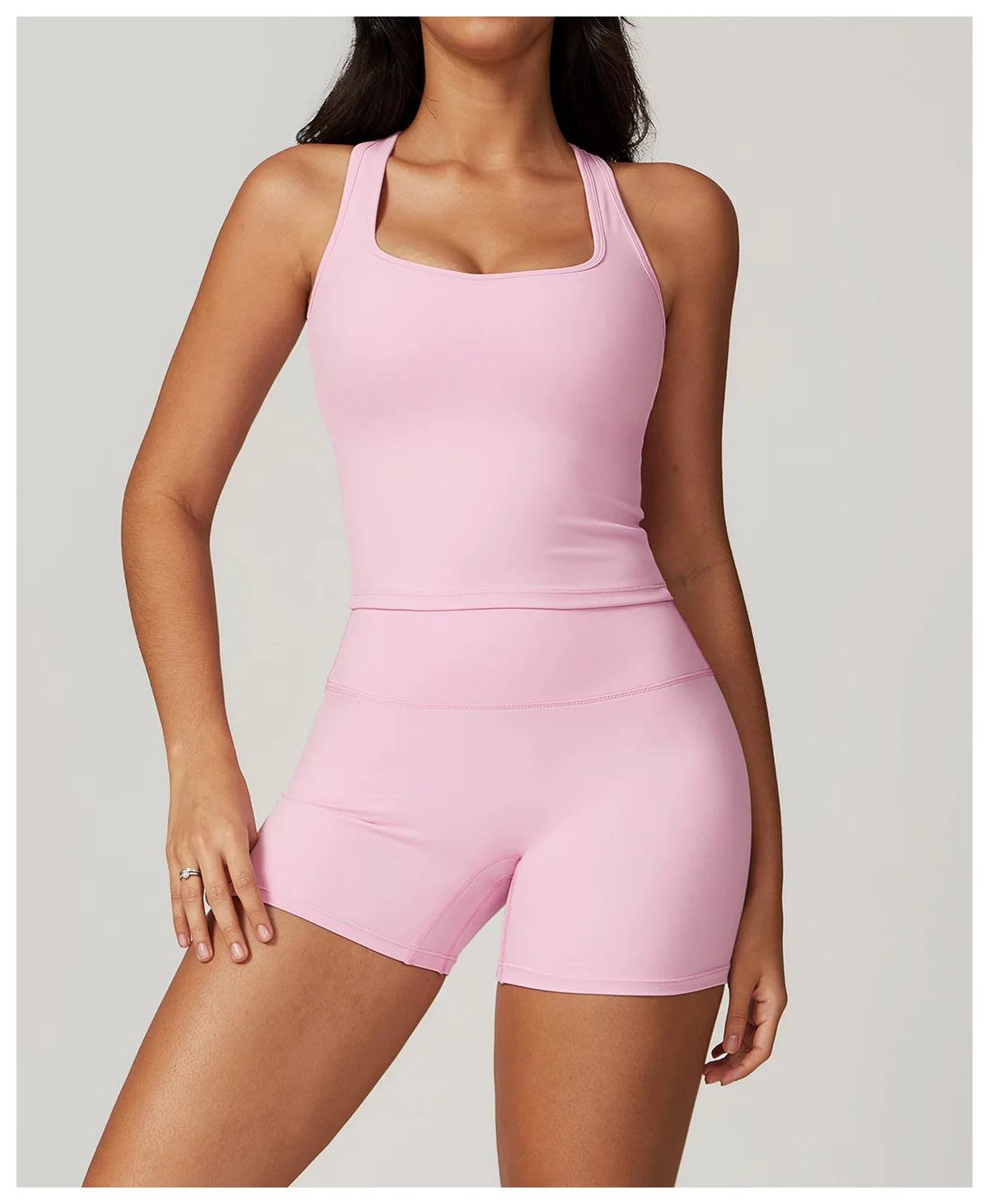 Short Sleeve Female Yoga Short Skirt Tracksuit