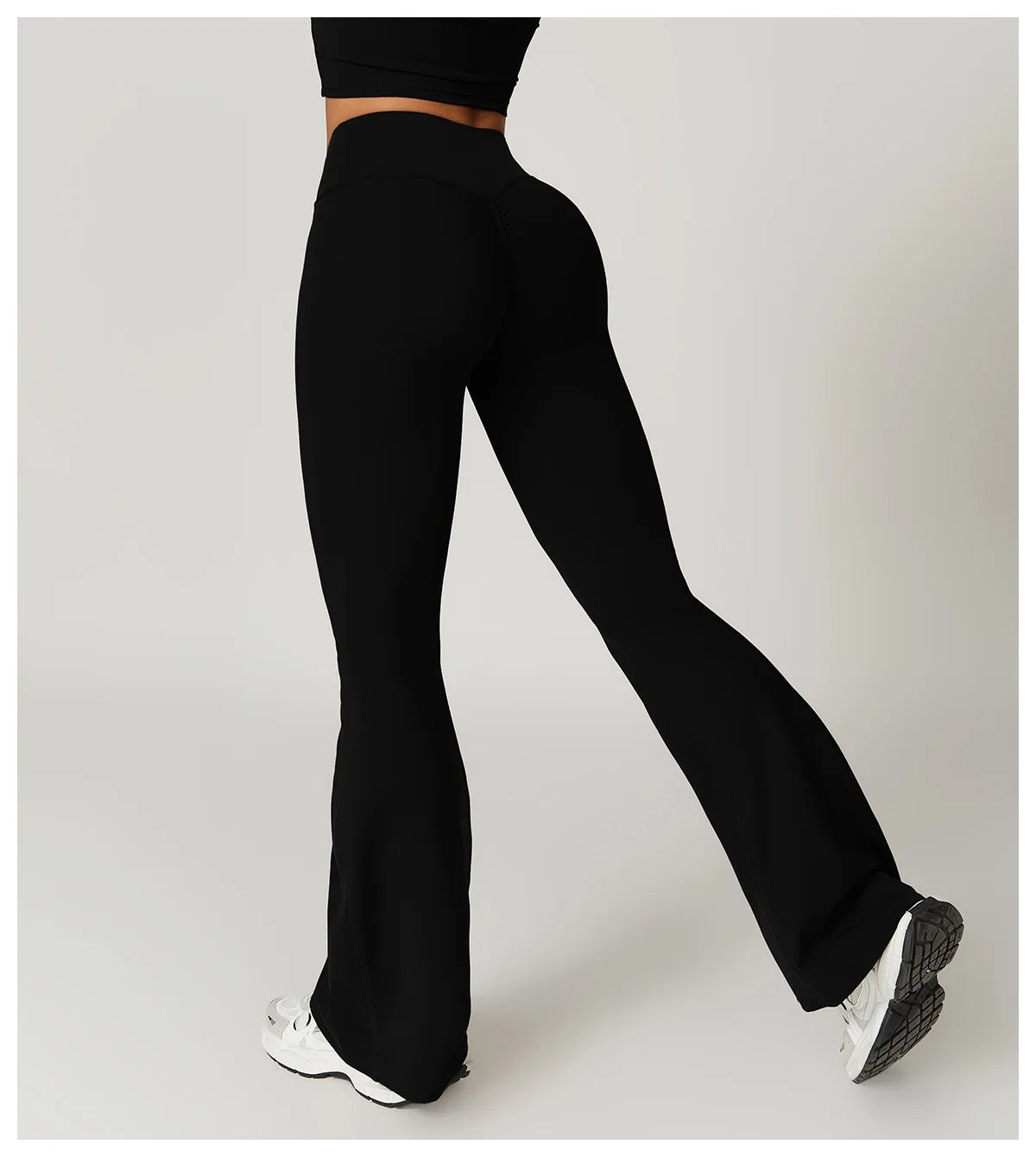 Bell-Bottomed Yoga & Fitness Leggings