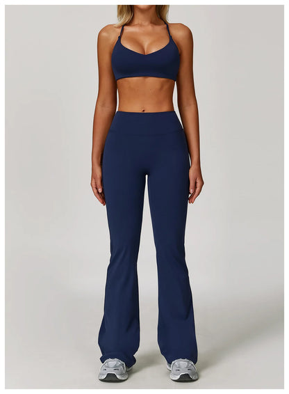 Wide Leg High Stretch Yoga Leggings