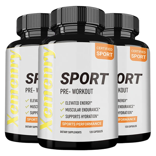 Sport Pre Workout Supplement 120 Capsules