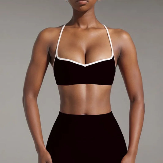 Seamless High Elasticity Yoga Bra Pants Set