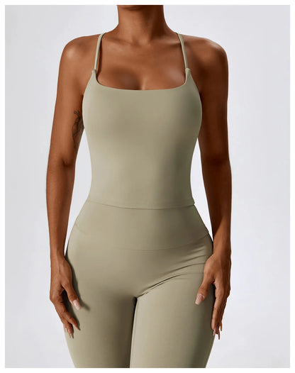 2-Piece Women Tracksuit Yoga Set