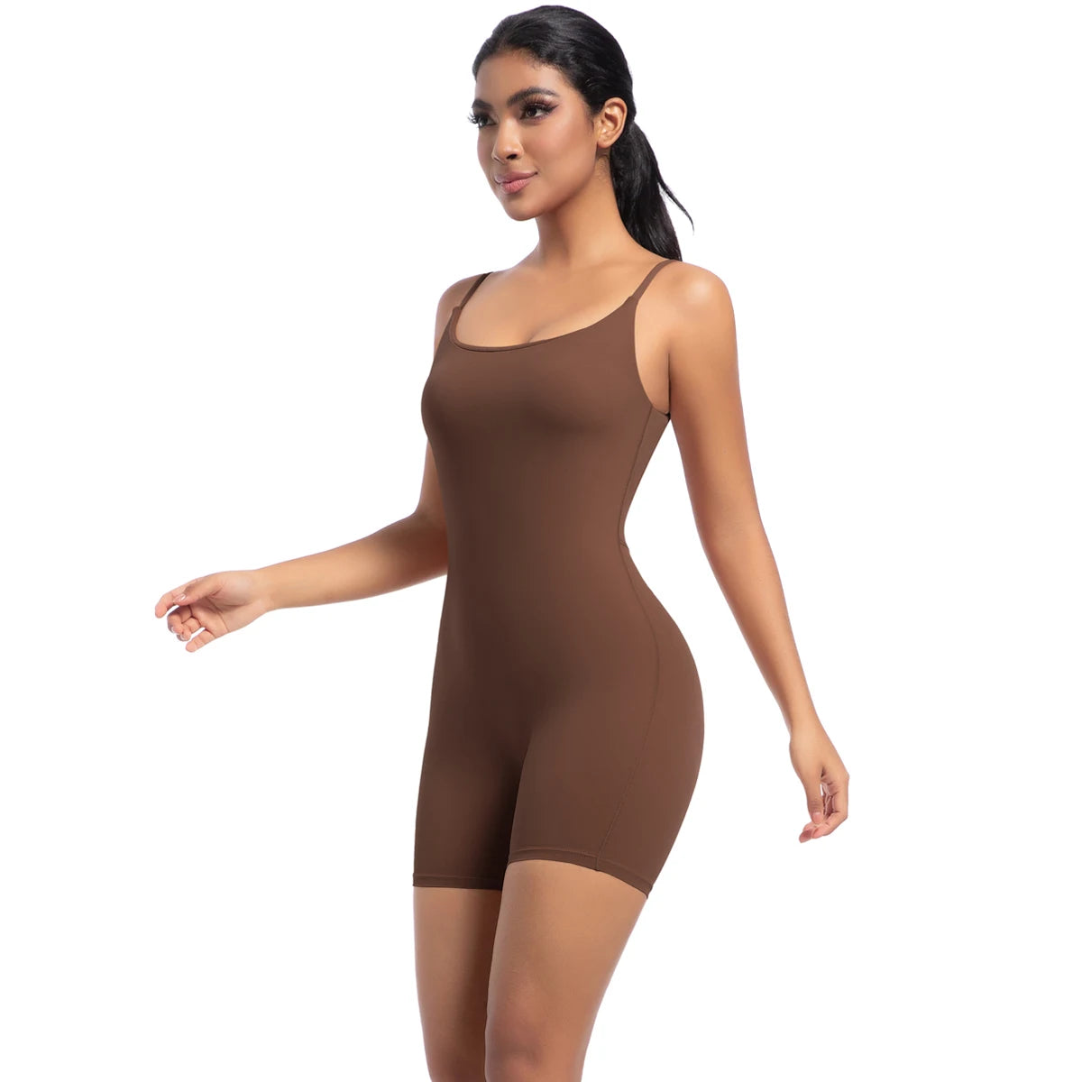 Seamless Jumpsuit Romper Backless Set