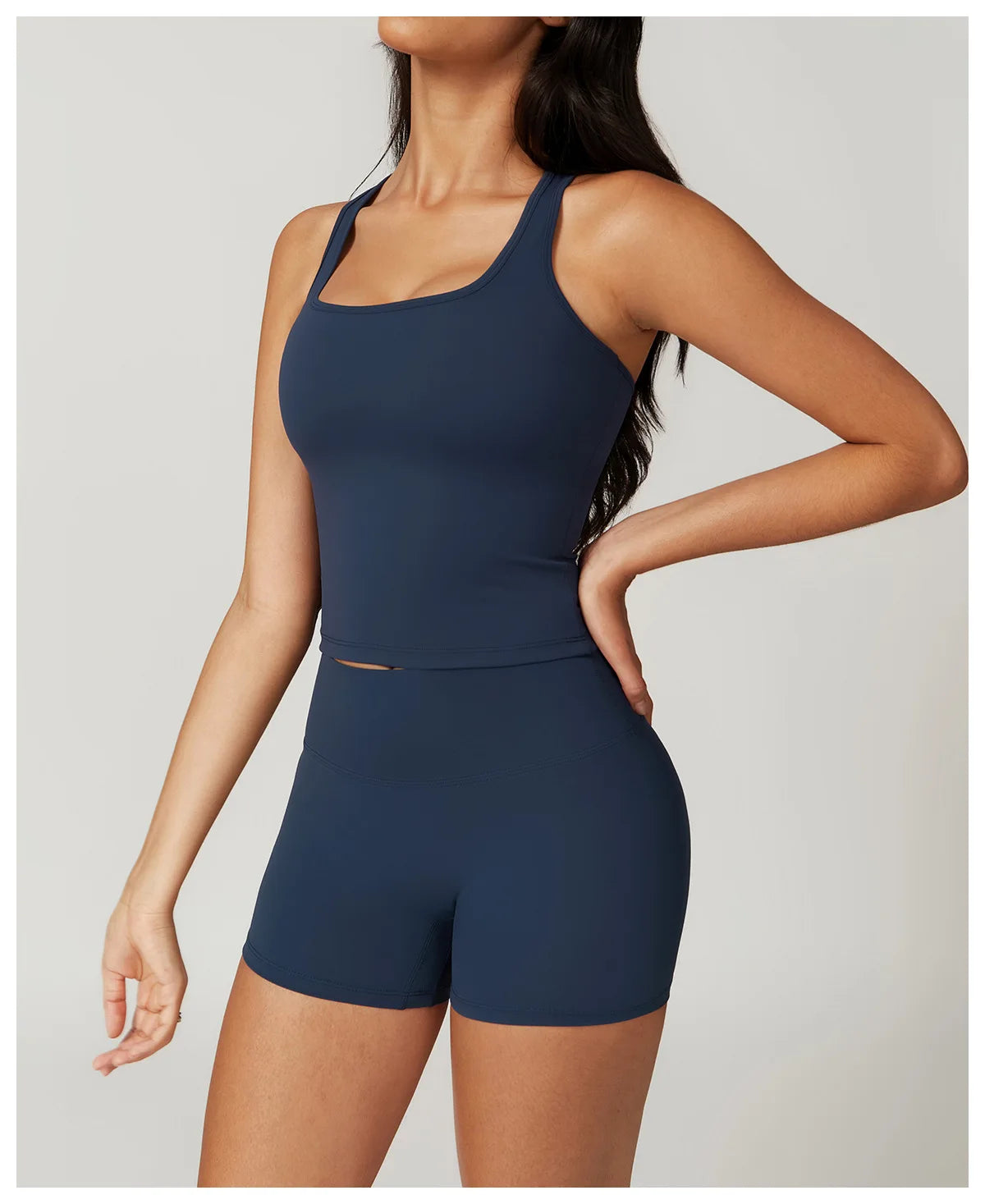 Short Sleeve Female Yoga Short Skirt Tracksuit