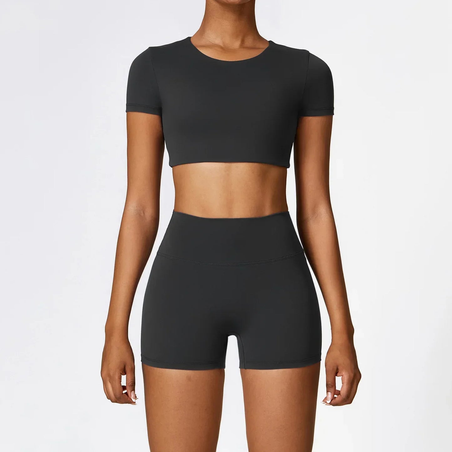 High Waist Seamless Gym Set