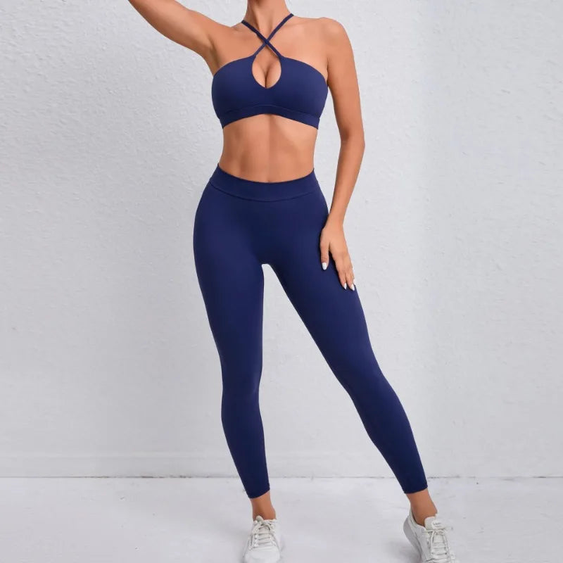 Beauty Back Bra Hip-lifting Nude Feel Pants Set