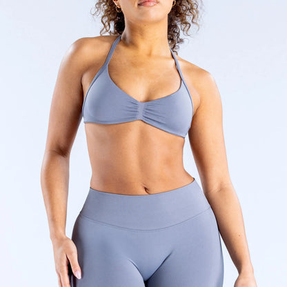 Front Motion Scrunch Seamless Gym Top