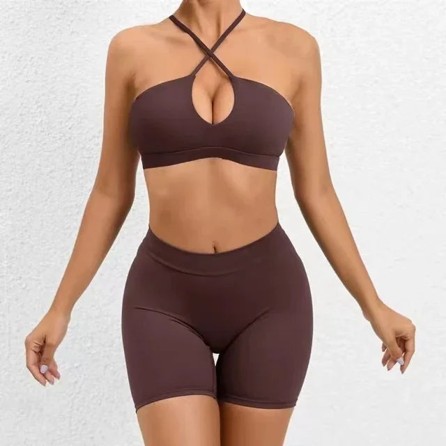 Beauty Back Bra Hip-lifting Nude Feel Pants Set