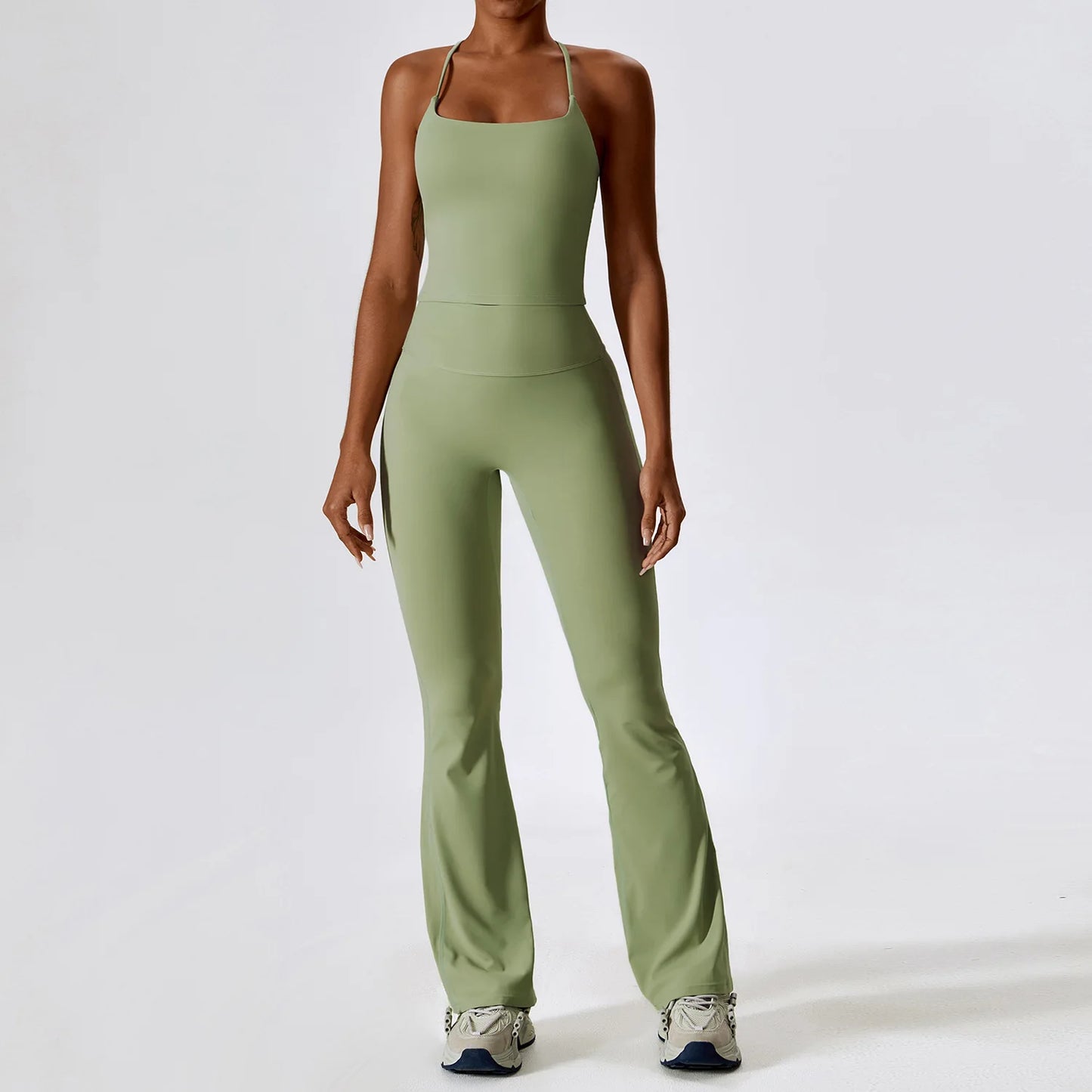 2-Piece Women Tracksuit Yoga Set