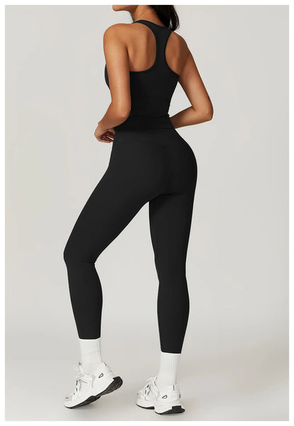 Short Sleeve Female Yoga Short Skirt Tracksuit