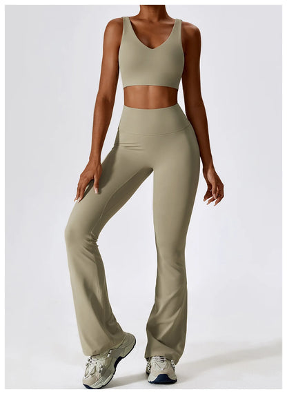 2-Piece Women Tracksuit Yoga Set