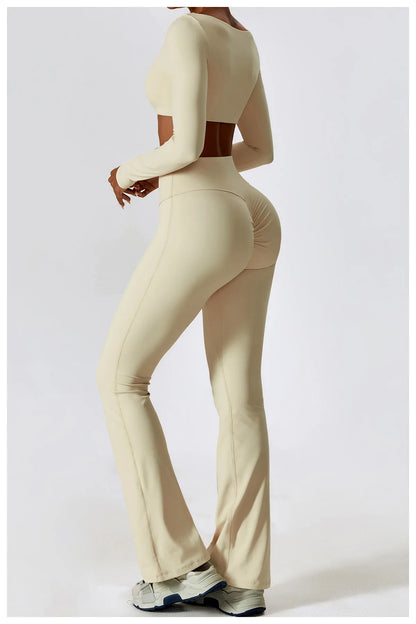 2-Piece Women Tracksuit Yoga Set