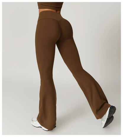 Bell-Bottomed Yoga & Fitness Leggings