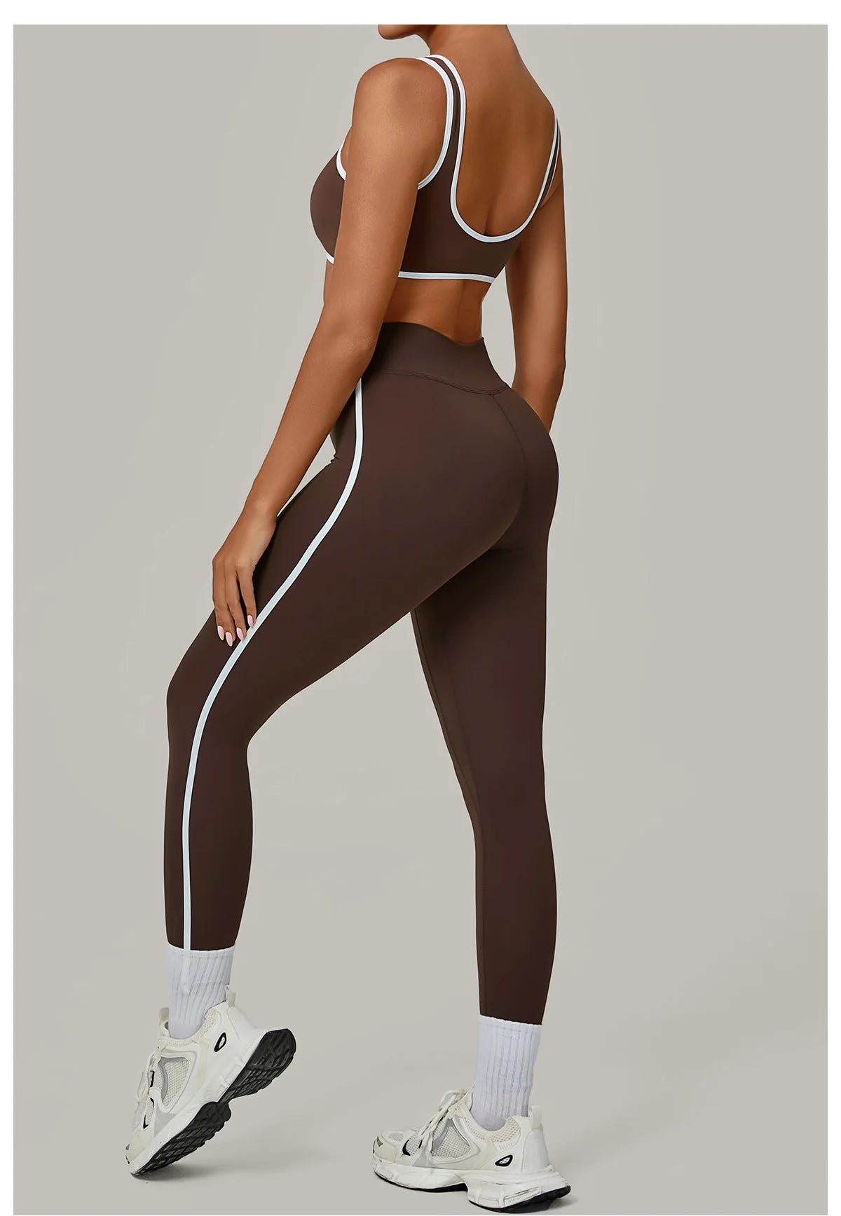 High-Waisted Butt-Lifting Women's Seamless Yoga Set