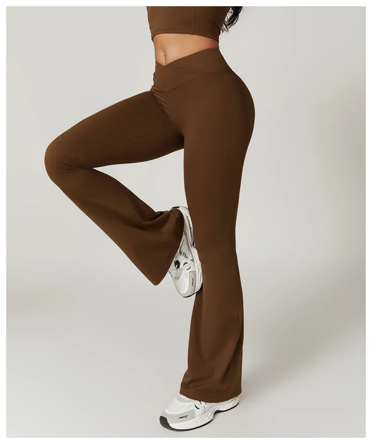 Bell-Bottomed Yoga & Fitness Leggings