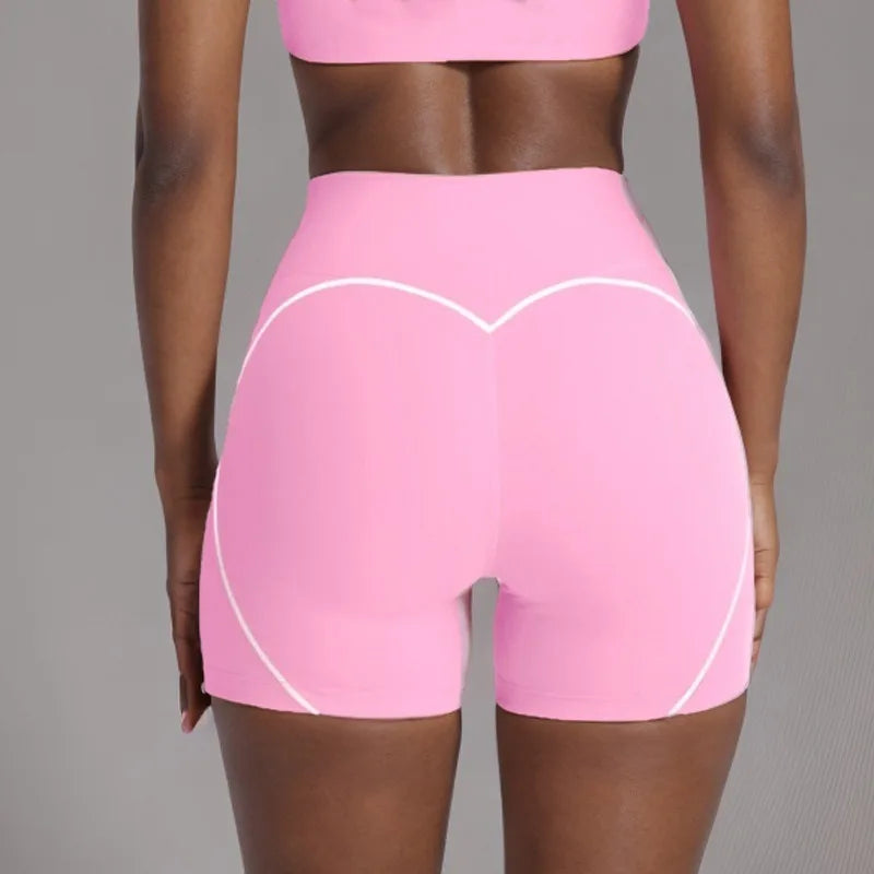 Seamless High Elasticity Yoga Bra Pants Set