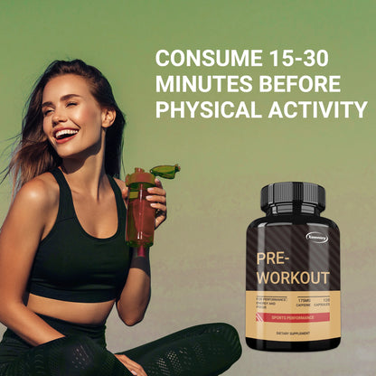 Pre-Workout Supplement with Creatine Monohydrate