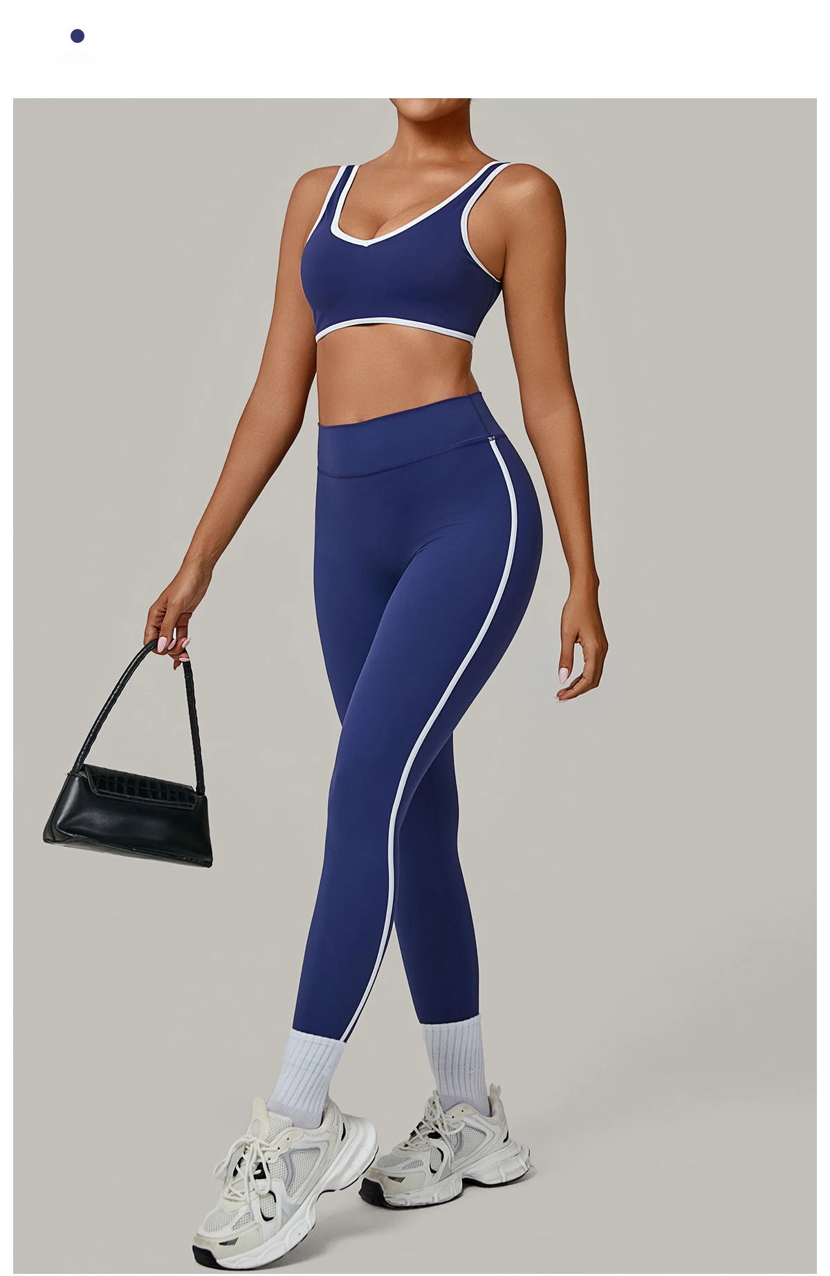 High-Waisted Butt-Lifting Women's Seamless Yoga Set