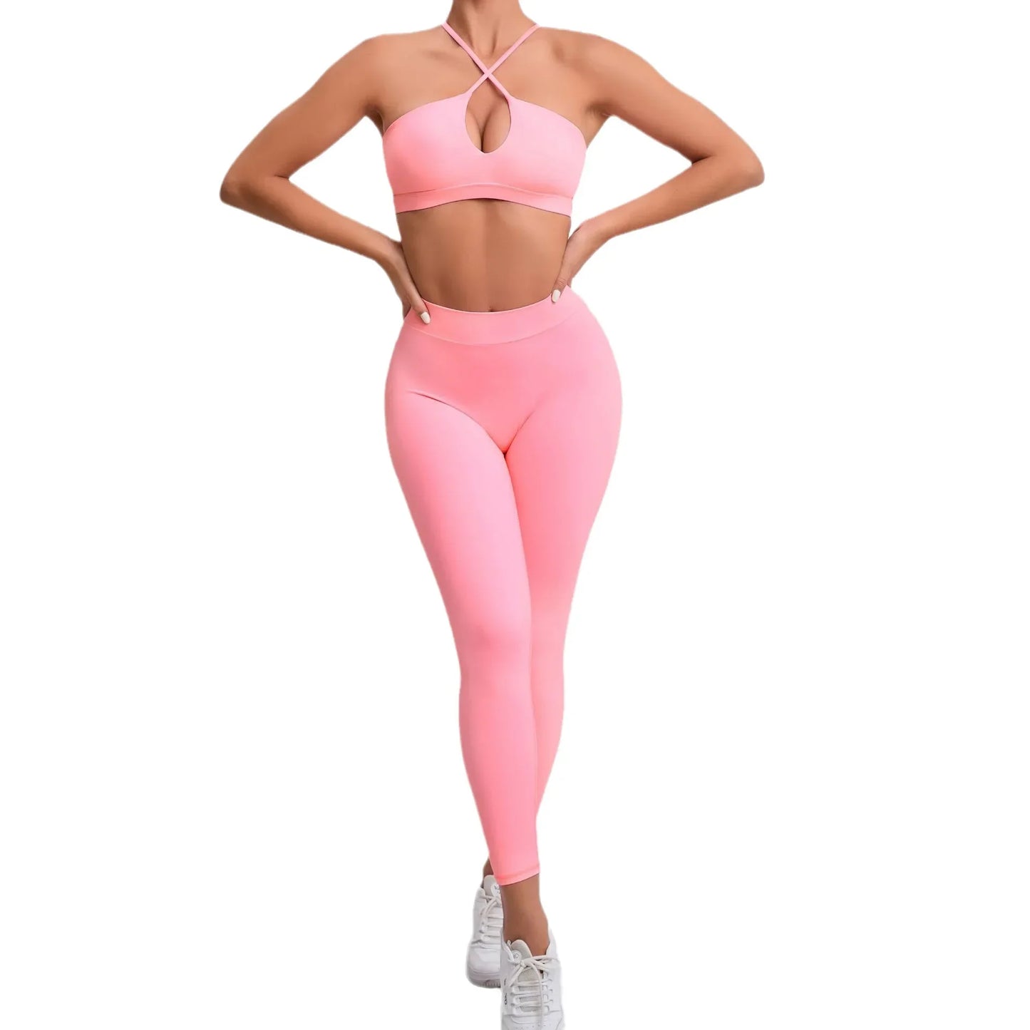 Beauty Back Bra Hip-lifting Nude Feel Pants Set