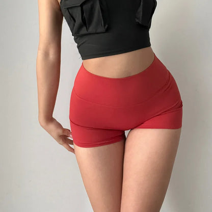 Hip Lifting Fitness Yoga Shorts Three-quarter Pants