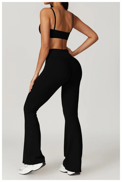 Bell-Bottomed Yoga & Fitness Leggings