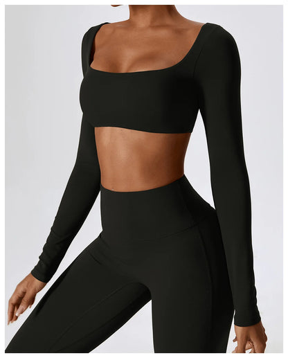 2-Piece Women Tracksuit Yoga Set
