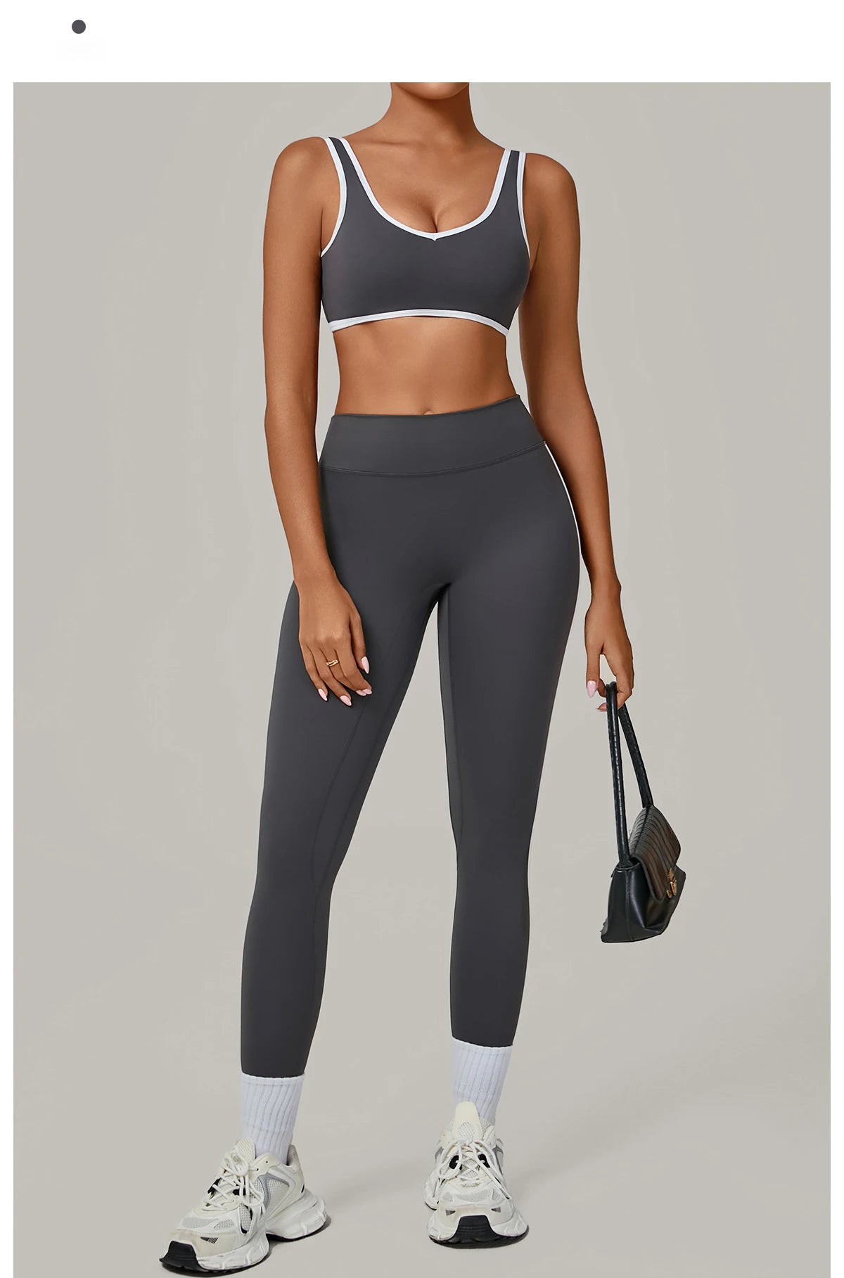 High-Waisted Butt-Lifting Women's Seamless Yoga Set