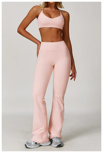 Wide Leg High Stretch Yoga Leggings