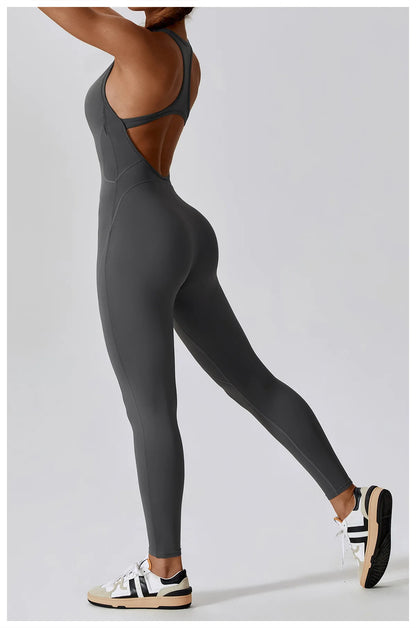 Push-up Overalls Gym Clothing Set