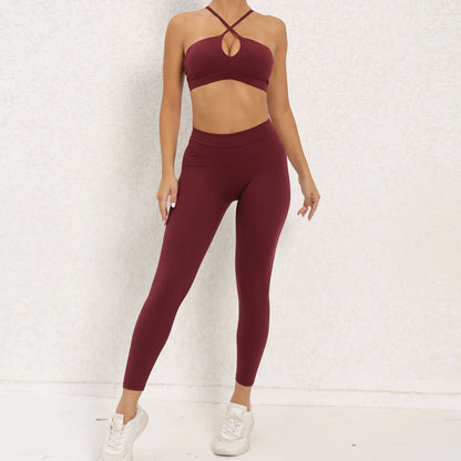 Beauty Back Bra Hip-lifting Nude Feel Pants Set