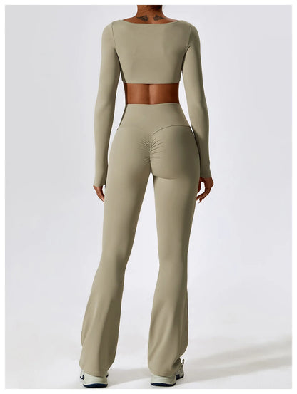 2-Piece Women Tracksuit Yoga Set