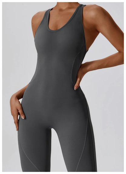 Push-up Overalls Gym Clothing Set