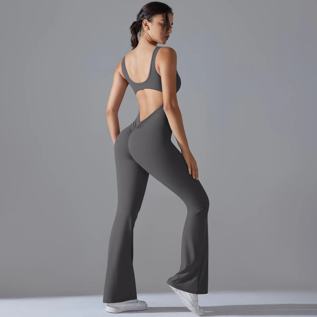 Backless Shapewear Romper Set
