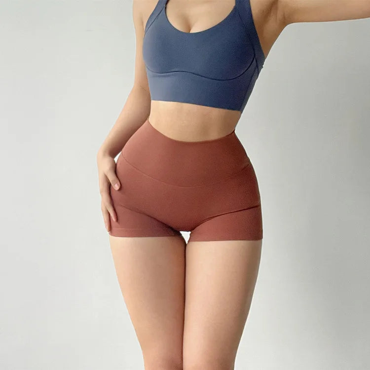 Hip Lifting Fitness Yoga Shorts Three-quarter Pants