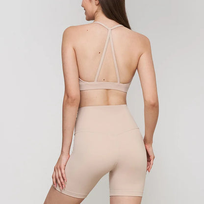 Breathable Shockproof Vest High Waist Shorts