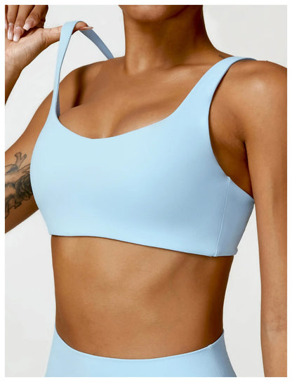 Long Sleeve Crop Top & High-Waist Leggings