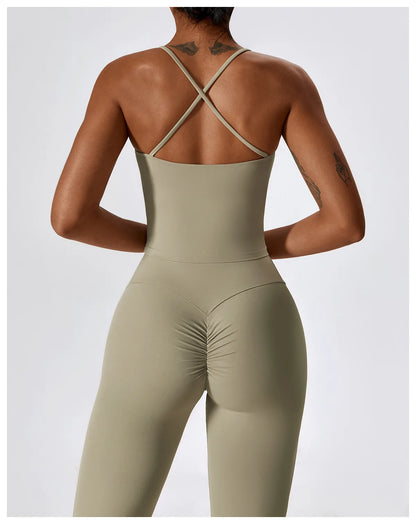 2-Piece Women Tracksuit Yoga Set