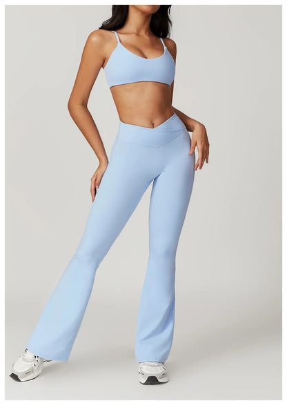Bell-Bottomed Yoga & Fitness Leggings