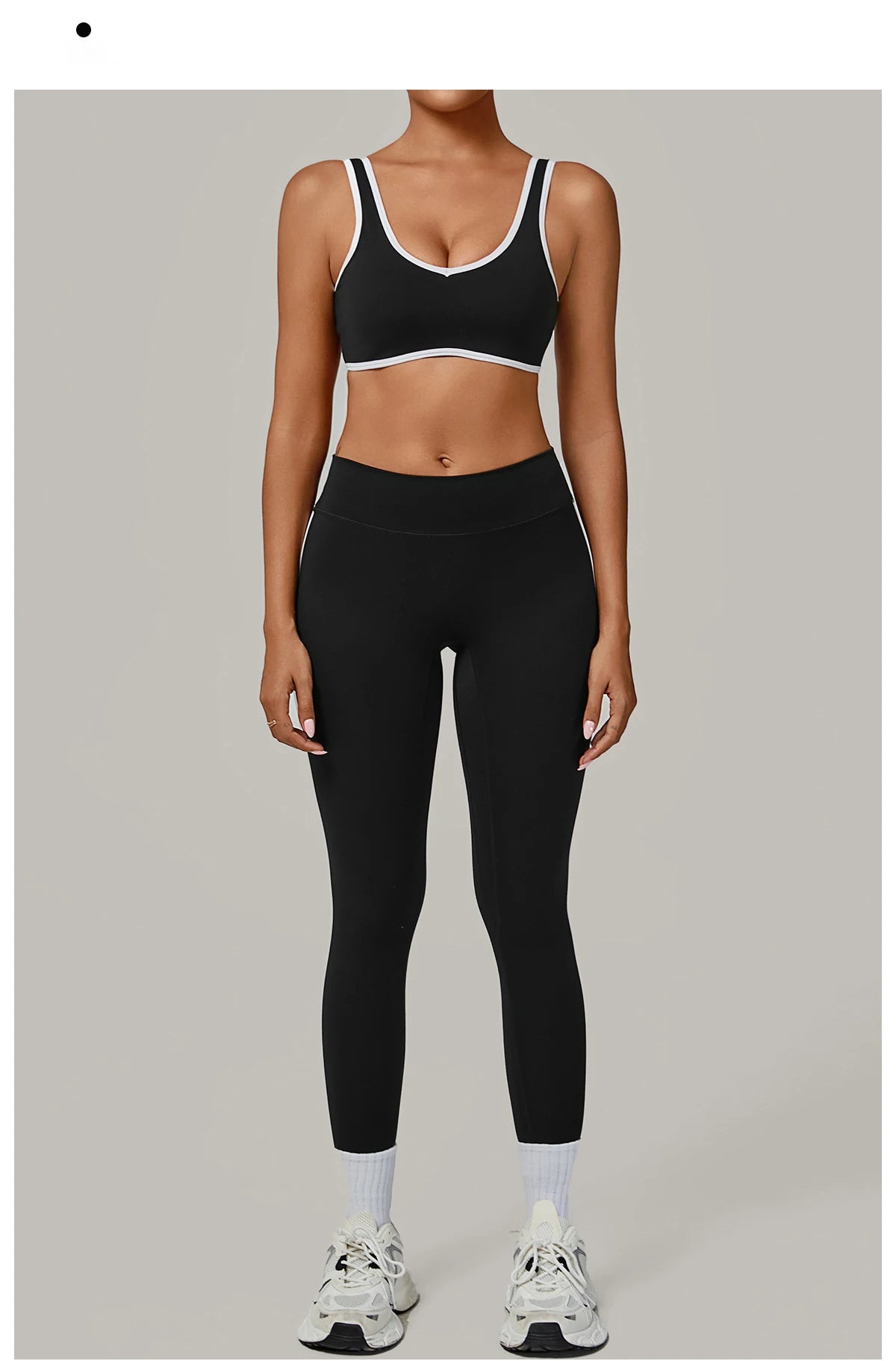 High-Waisted Butt-Lifting Women's Seamless Yoga Set