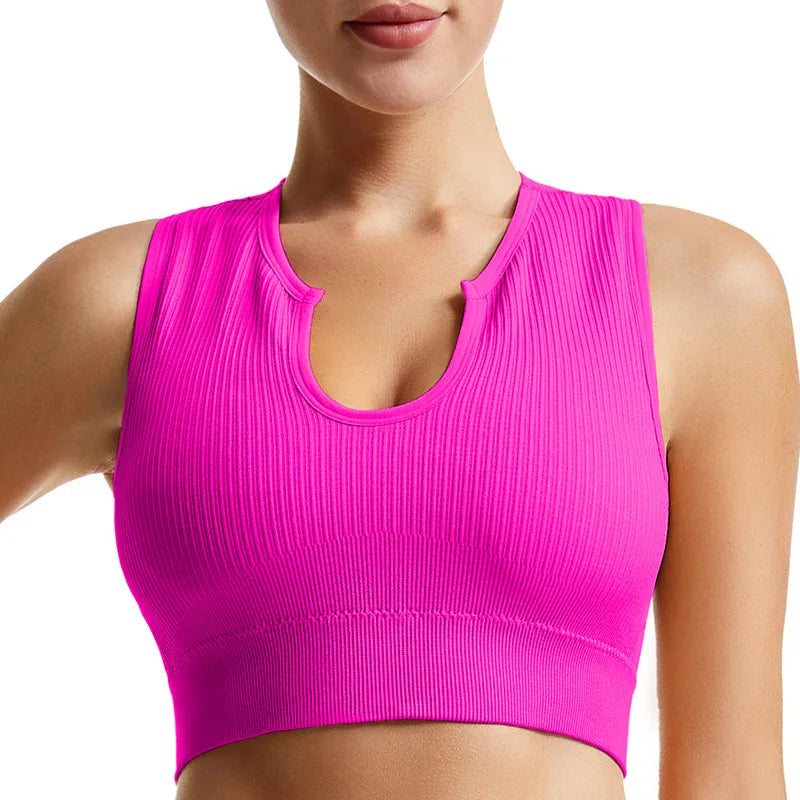 2PCS Elastic Seamless Sports Yoga Set