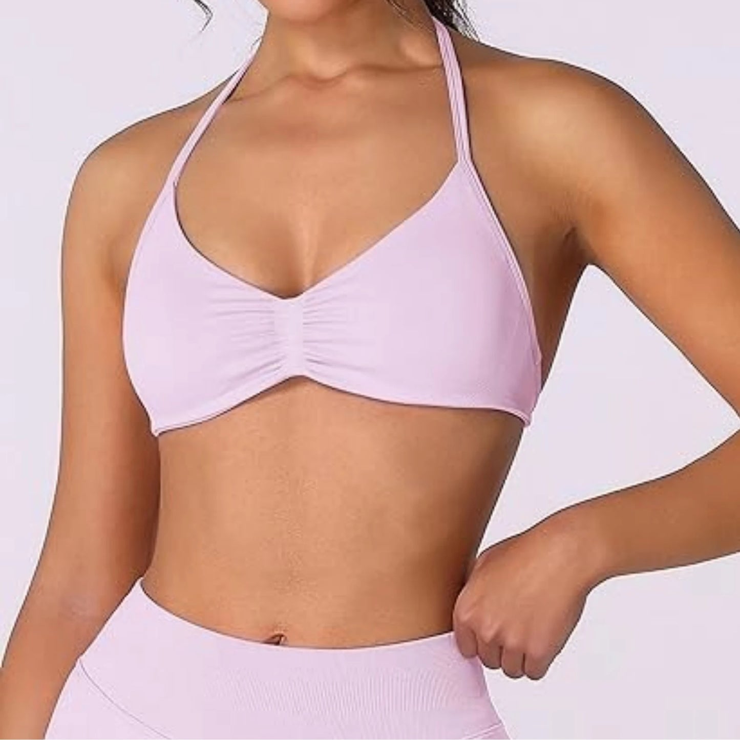 Seamless Bras Scrunch Workout Yoga Tank