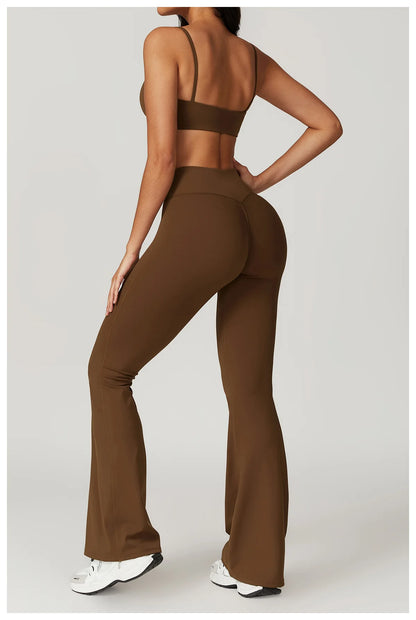 Bell-Bottomed Yoga & Fitness Leggings