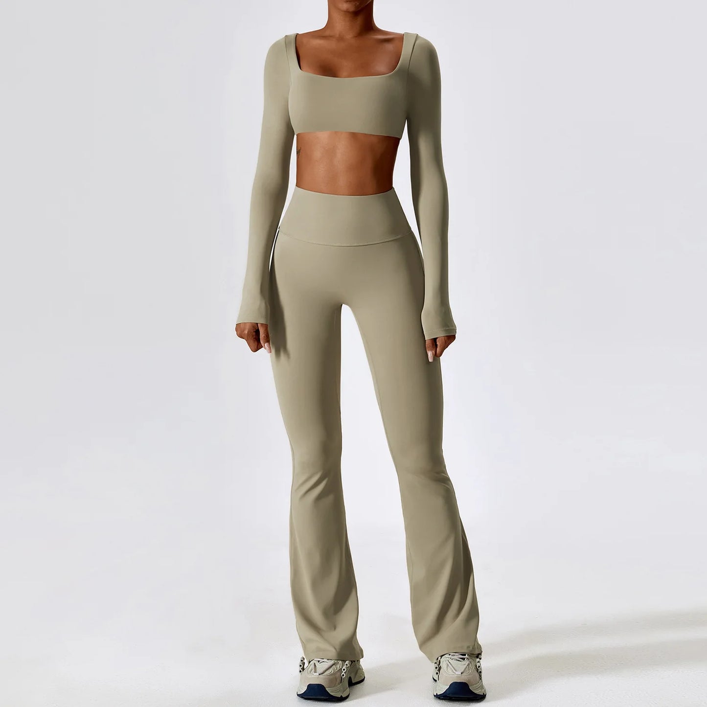 2-Piece Women Tracksuit Yoga Set