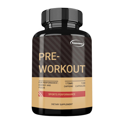 Pre-Workout Supplement with Creatine Monohydrate